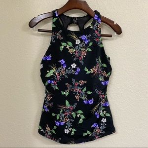 Athleta high-neck underwire tankini top